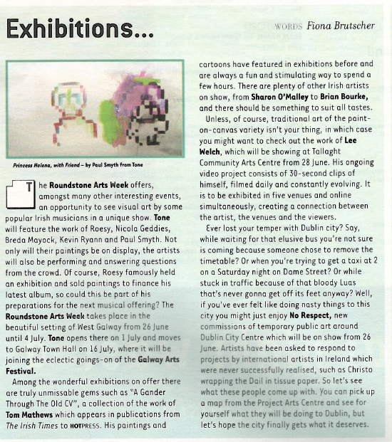 Exhibitions Article