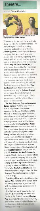 Theatre Preview